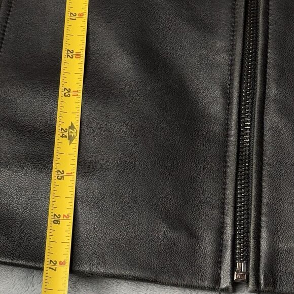 WILSONS LEATHER Women’s L LEATHER JACKET Removable Thinsulate Insulation ZIP - Picture 12 of 16